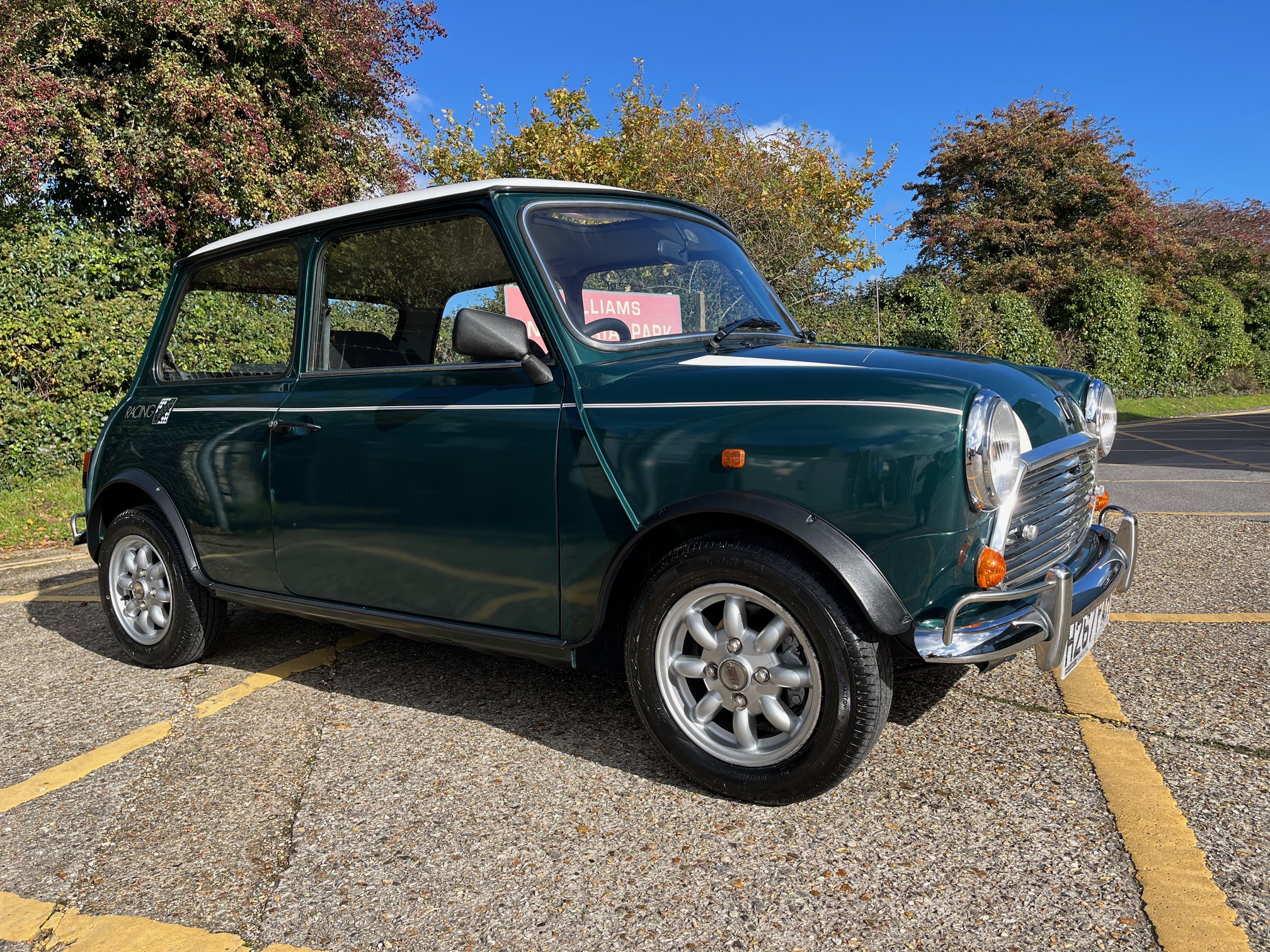 1990 Rover Mini Racing Green. Limited Edition. 998cc. John Cooper Garages Conversion. Very rare and awesome to drive.