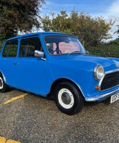 1980 Austin Mini City 850cc. Pageant Blue. Matching numbers. Only 4 owners. Ready to be driven & enjoyed.