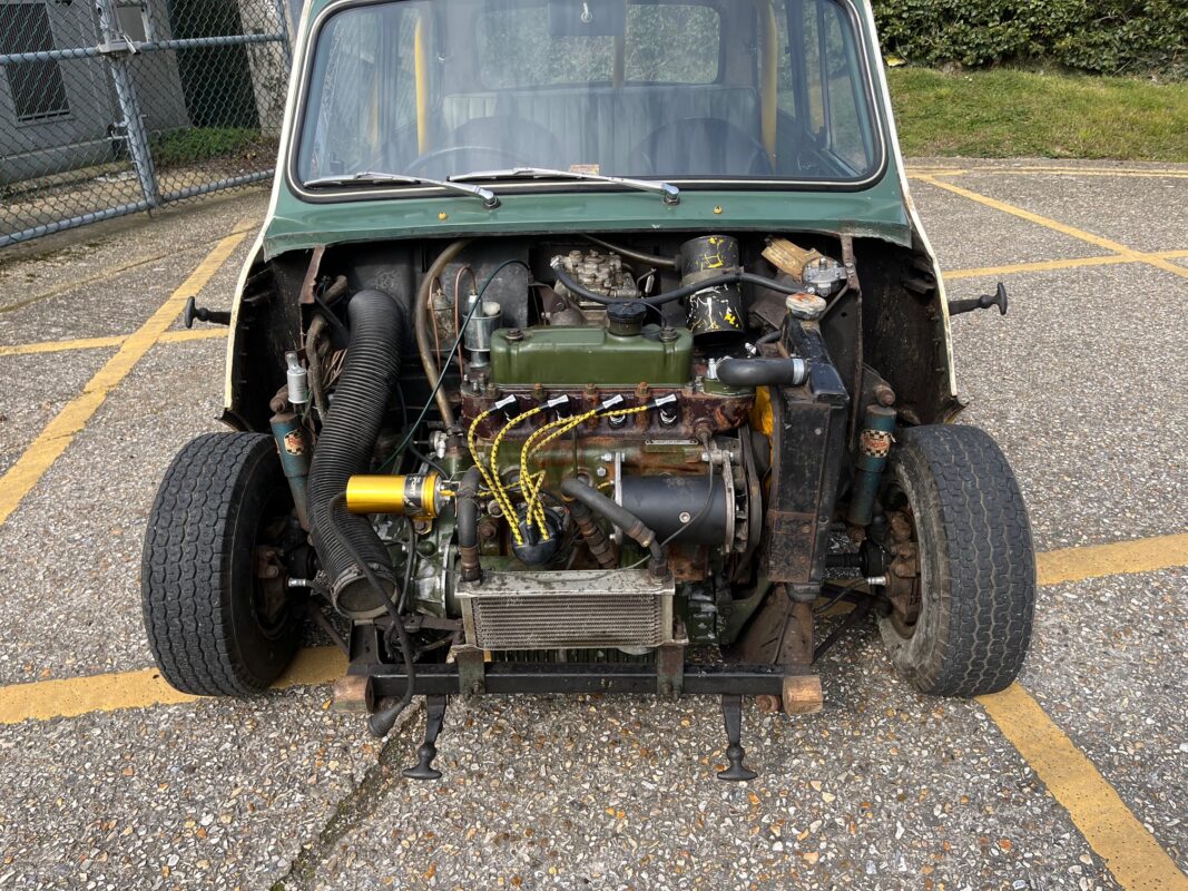 1964 Austin Mini Mk1. 1293cc. Almond Green. Original Saloon Car racer ...