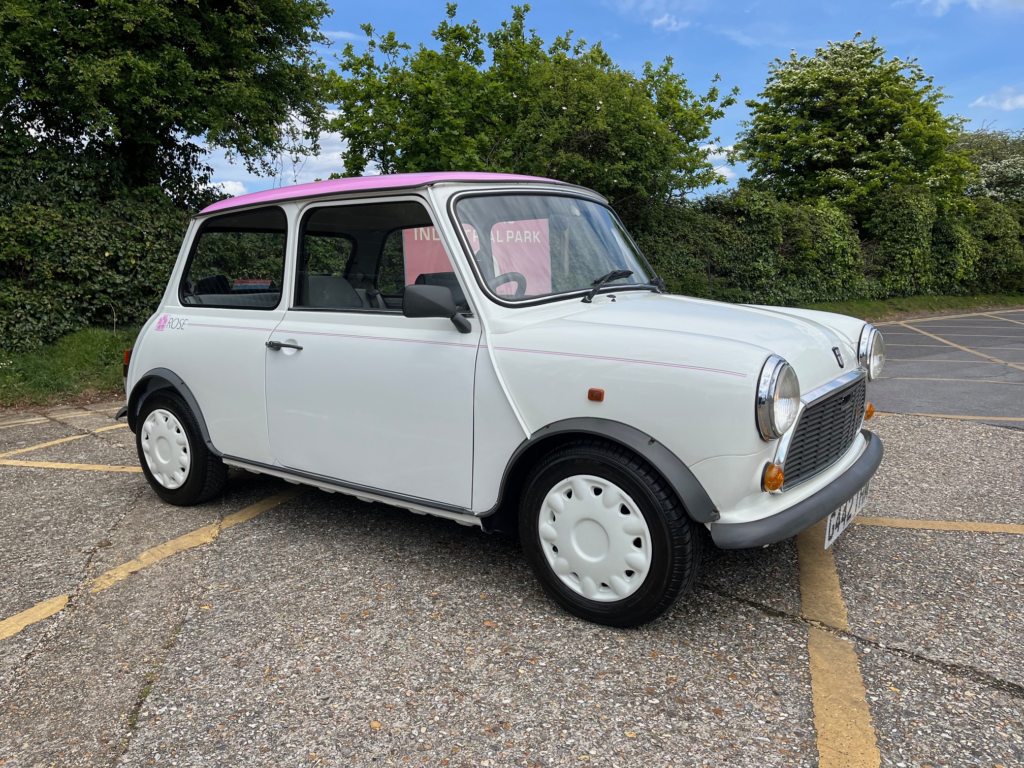 1989 Austin Mini Sky Rose. Limited Edition. 1000cc. Only 38k & 3 Owners. Very original and rare. Ready to be enjoyed.