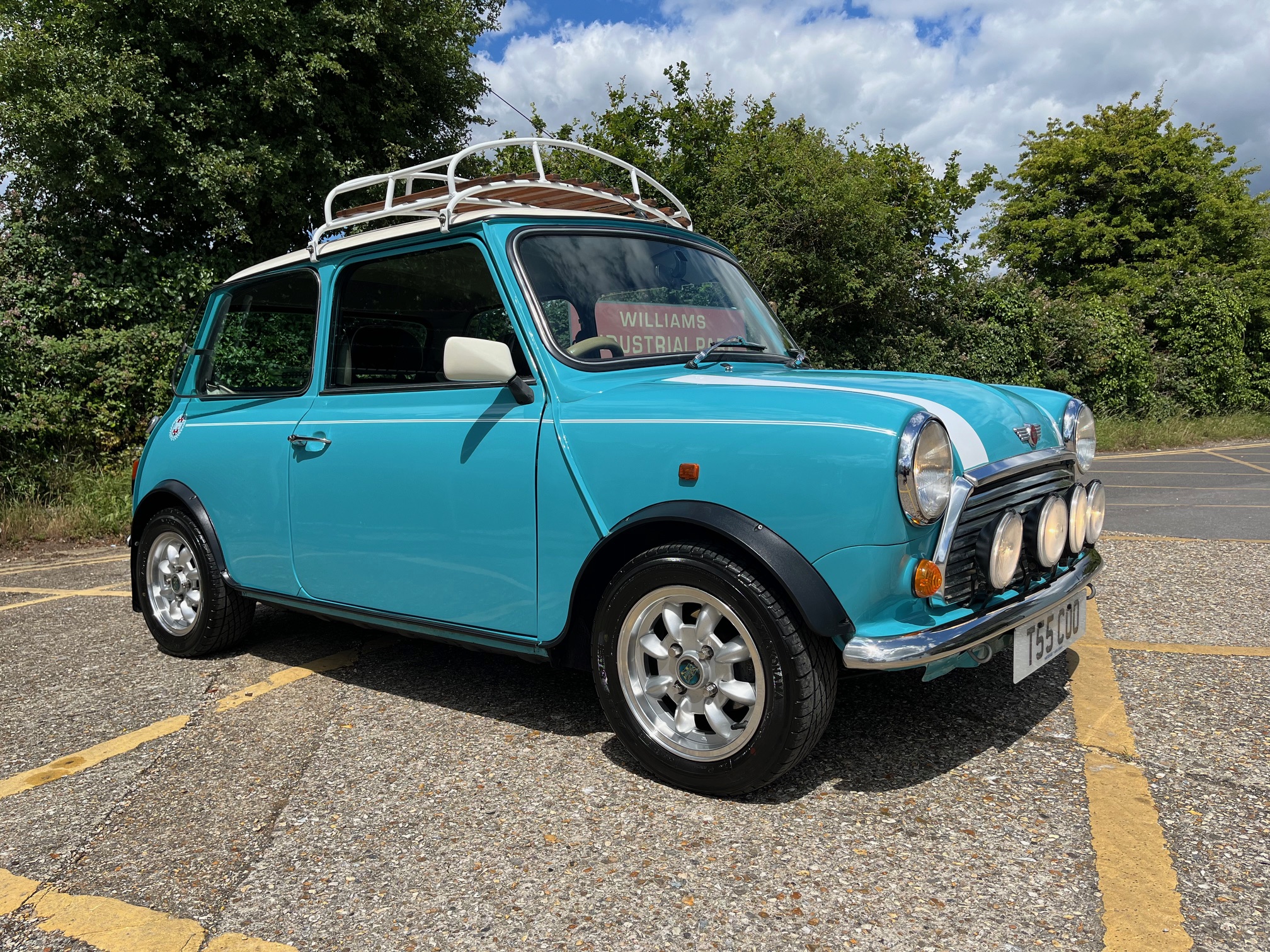 1999 Rover Mini Cooper 1275cc. MPi. Surf Blue. Monaco Trim. Low mileage. 90 BHP "S" Works Tuning Kit. Very rare.