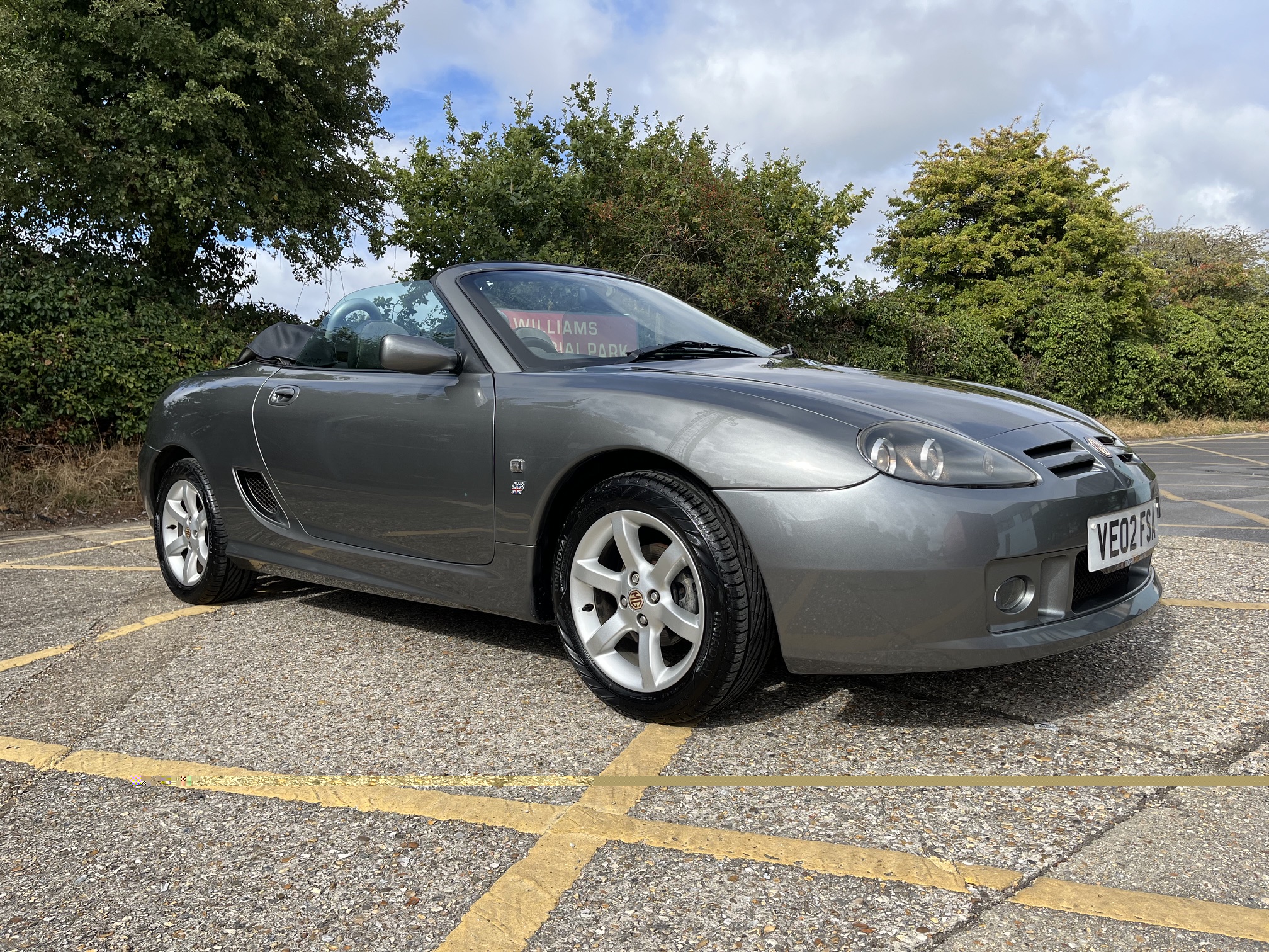 2002 MG TF Stepspeed. 1.8cc. Auto. Metallic X-Power Grey. Only 30k from new. Ready to be enjoyed.