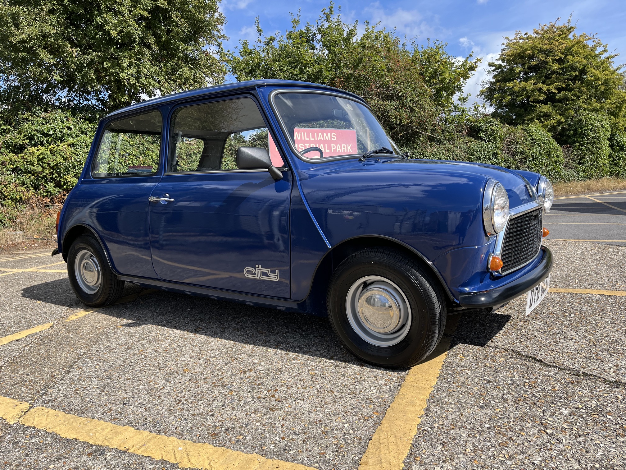 1982 Austin Mini City E. 1000cc. Nautilus Blue. Hounds Tooth trim. Low mileage. Huge history. Very rare in this spec.