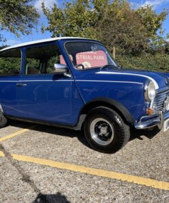 1981 Austin Mini HL. 1000cc. Automatic. Nautilus Blue. White roof. Only 26k from new. Excellent history. Very rare.
